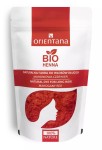 Bio henna do włosów dlugich Mahoniowa Czerwień 100g - Naturalna ziołowa farba do koloryzacji i pielęgnacji włosów - ORIENTANA