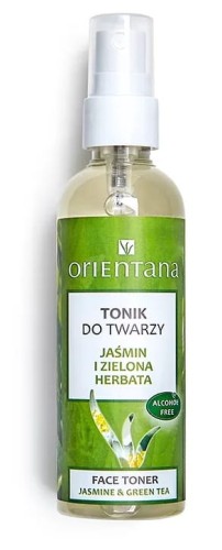 Tonik do twarzy Jaśmin i Zielona Herbata 100ml - Nawilża i wzmacnia skórę, opóźnia procesy starzenia - ORIENTANA.jpg