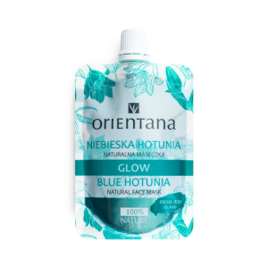 Naturalna maseczka Glow Niebieska Hotunia 30ml - Dla tłustej skóry - ORIENTANA