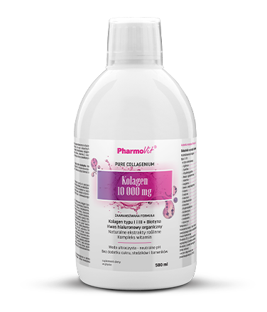 Kolagen 10 000mg w płynie 500ml - Kwas hialuronowy, kolagen tyu 1 i 3, biotyna - PHARMOVIT.png