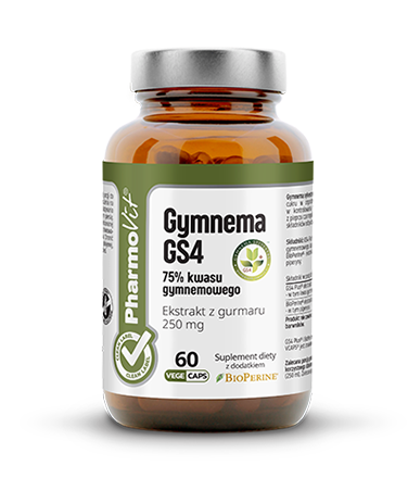 Gymnema GS4 60 kapsułek - Pomaga w kontrolowaniu masy ciała - PHARMOVIT.png