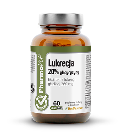 Lukrecja 20% glicyryzyny 60 kapsułek - Pomaga zachować drożność górnych dróg oddechowych - PHARMOVIT.png
