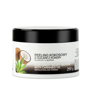Peeling kokosowy 250 ml - Złuszcza naskórek, ujędrnia skórę - INDIA COSMETICS