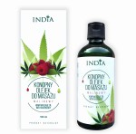 Olejek konopny do masażu - malinowy - India Cosmetics