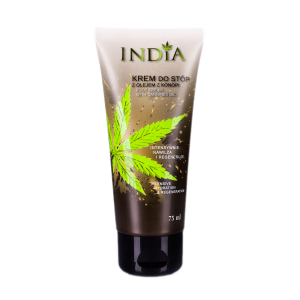 Krem do stóp ochronny 75ml z olejem konopnym - India Cosmetics