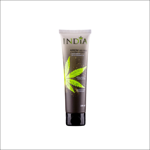 Krem do rąk ochronny z olejem konopnym 100 ml - India Cosmetics.png