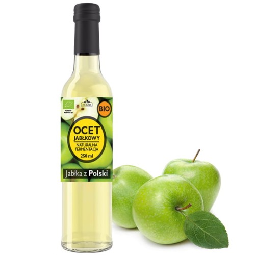 BIO Ocet Jabłkowy z polskich jabłek (6% kwasowości) - Dr Gaja.jpg