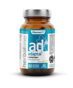 Adaptal 60 kapsułek - W niwelowaniu skutków stersu - PHARMOVIT