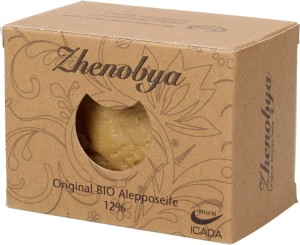 Organiczne mydło Syberyjskie Aleppo 12% 200g - ZHENOBYA