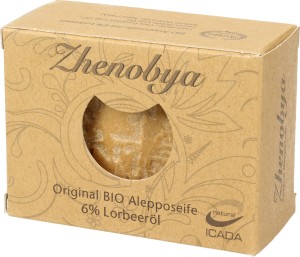 Organiczne mydło Syberyjskie Aleppo 6% 200g - ZHENOBYA