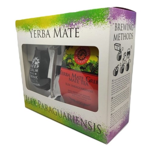 Yerba Mate zestaw Green Mate MAS ENERGIA GUARANA 400g + bombilla + matero.jpg