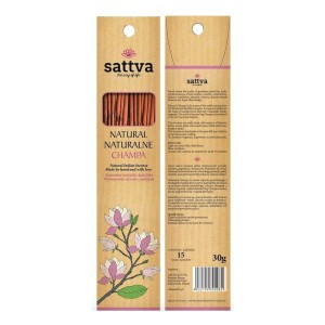 Oryginalne indyjskie kadzidła - NATURALNE CHAMPA - SATTVA