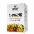 Konopie dekarboksylowane - susz z kwiatostanów 2% 50g - Kombinat Konopny.jpg