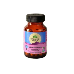 Ashwagandha -  łagodzenie stresu, podniesienie odporności organizmu - Organic India