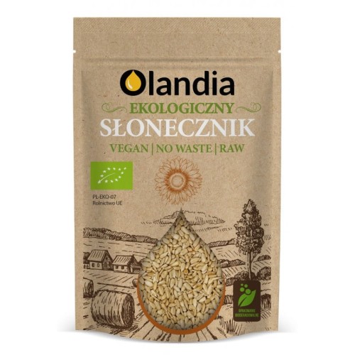 Słonecznik ekologiczny łuskany - ziarna - Złoto Polskie.jpg