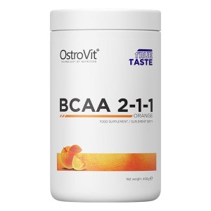 BCAA 2-1-1 400 g - smak pomarańczowy - Ostrovit