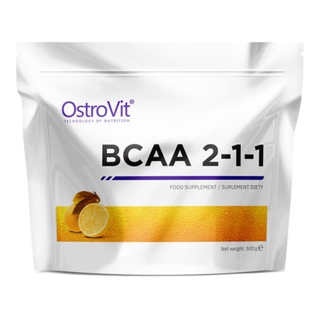 BCAA 2-1-1 500 g - smak cytrynowy - Ostrovit.jpg