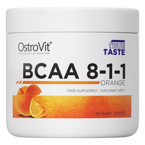 BCAA 8-1-1 200 g - smak pomarańczowy - Ostrovit.jpg