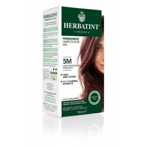 Farba do włosów jasny mahoniowy kasztan 5M 150ml - HERBATINT