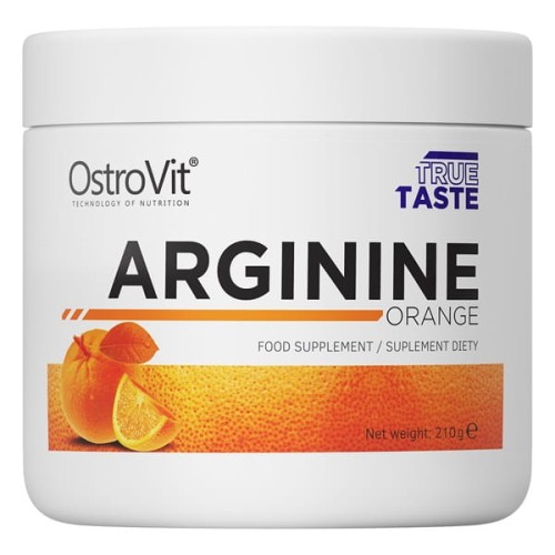 Arginina 210 g - smak pomarańczowy - Ostrovit.jpg