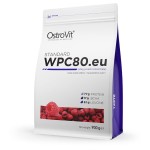 STANDARD WPC80.eu 900 g - koncentrat białka serwatkowego - smak malinowy - Ostrovit