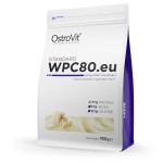 STANDARD WPC80.eu 900 g - koncentrat białka serwatkowego - smak białej czekolady - Ostrovit