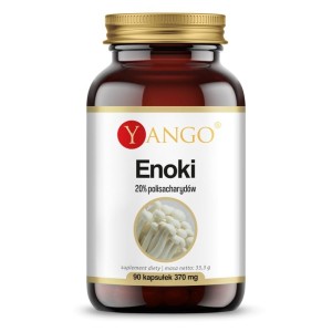  Enoki 20% polisacharydów - płomiennica zimowa Ekstrakt z grzyba Enoki - wzmacnia odporność - YANGO (NM)
