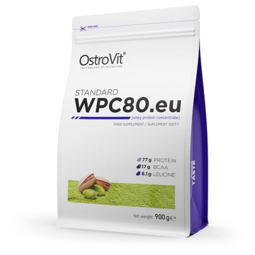 STANDARD WPC80.eu 900 g - koncentrat białka serwatkowego - smak pistacjowy - Ostrovit.jpg