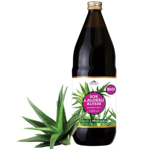 BIO Sok z Aloesu ALV1200 (1000 ml) - Dr Gaja - Pochodzi z ekologicznych upraw