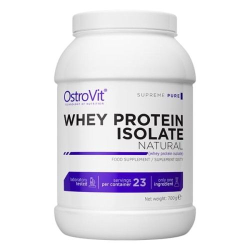 Whey Protein Isolate 700 g - izolat białka serwatkowego - smak naturalny - Ostrovit.jpg