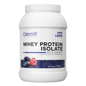 Whey Protein Isolate 700 g - izolat białka serwatkowego - smak owoców leśnych - Ostrovit