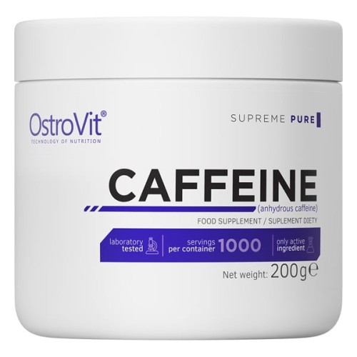 Kofeina w proszku 200 g - pobudza i stymuluje - Ostrovit.jpg