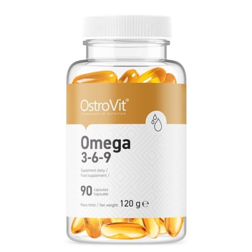 Omega 3-6-9 90 kapsułek - wspiera pracę organizmu - Ostrovit.jpg