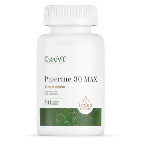 Piperyna 30 mg MAX 90 tabletek - odchudzanie i oczyszczanie - Ostrovit.jpg
