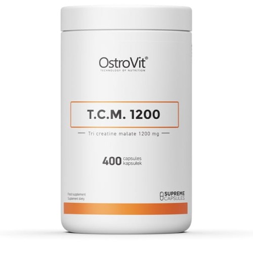 Jabłczan Kreatyny 1200 mg 400 kapsułek - Ostrovit.jpg
