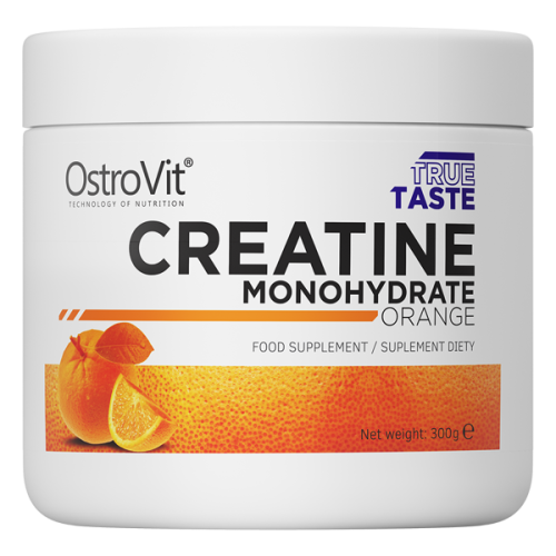 Monohydrat Kreatyny 300 g - smak pomarańczowy - Ostrovit.png