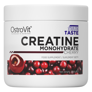 Monohydrat Kreatyny 300 g - smak wiśniowy - Ostrovit