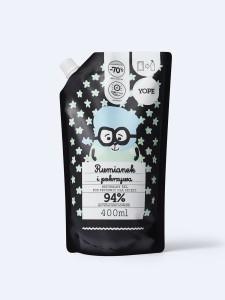 Naturalny żel pod prysznic Refill dla dzieci Żurawina i lawenda - wkład uzupełniający - YOPE