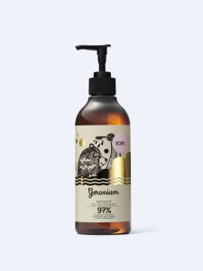 Naturalny żel pod prysznic Geranium - Bogaty w witaminę C - YOPE