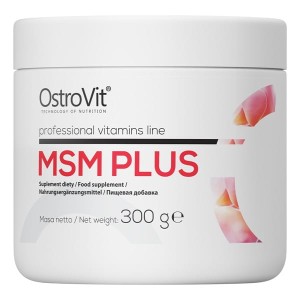 MSM Plus 300 g - kości, mięśnie i stawy w dobrej kondycji - Ostrovit