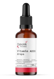 Witaminy ADEK w kroplach 30 ml - Ostrovit