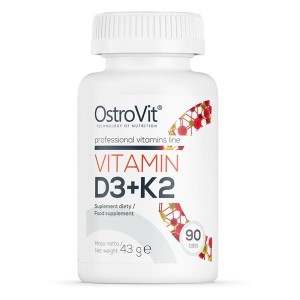 Witamina D3 + K2 90 tabletek - Ostrovit