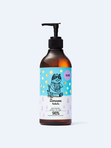 Naturalne mydło do rąk Zimowe bakalie 500 ml - 98% składników naturalnych - YOPE.jpg