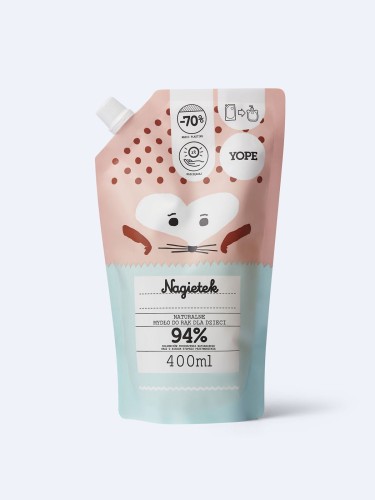 Mydło do rąk dla dzieci Refill nagietek - wkład uzupełniający - YOPE.jpg