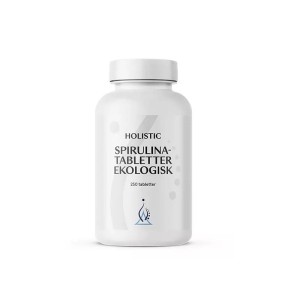 Spirulinatabletter 250 tabletek - Spirulina ekologiczna - HOLISTIC