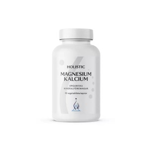 Magnesium-Kalcium 90 kapsułek - Mleczan magnezu i wapnia - HOLISTIC