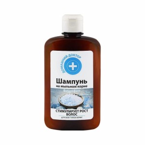 Szampon do włosów z biszofitem 300ml - biszofit Ekstrakt mydlnicy lekarskiej kompleks witamin aminosachary - Biosfera
