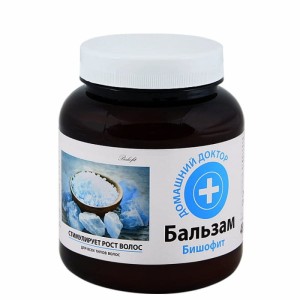 Balsam do włosów z biszofitem 480ml - biszofit komplex witamin aminosacharydów - Biosfera