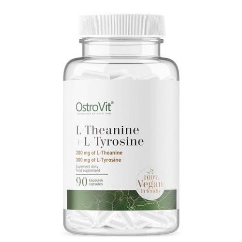 L-Teanina + L-Tyrozyna VEGE 90 kapsułek - Ostrovit.jpg
