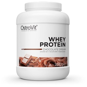 Whey Protein 2000 g - odżywka białkowa - smak czekoladowy - Ostrovit